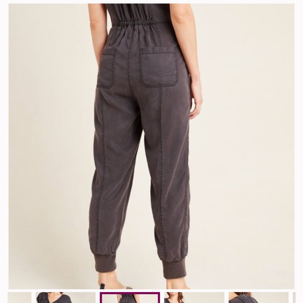 Anthropologie Huxley Utility Jogger Jumpsuit - Picture 3 of 5